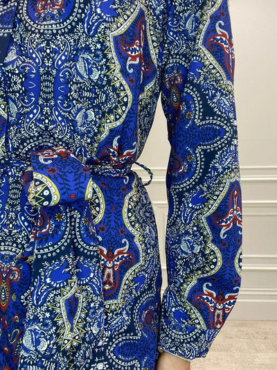 Kate & Pippa Capri Dress AW21 - Royal Blue-Nicola Ross