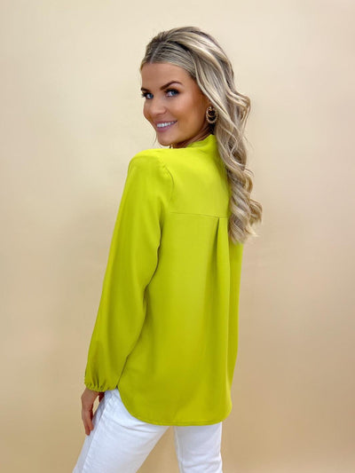 Kate & Pippa Torino Blouse In Olive-Nicola Ross