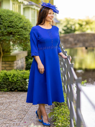 Lizabella Dress 2545- Royal Blue-Mother of the bride- mother of the groom -Nicola Ross