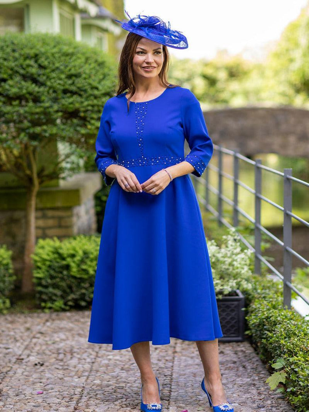 Lizabella Dress 2545- Royal Blue-Mother of the bride- mother of the groom -Nicola Ross