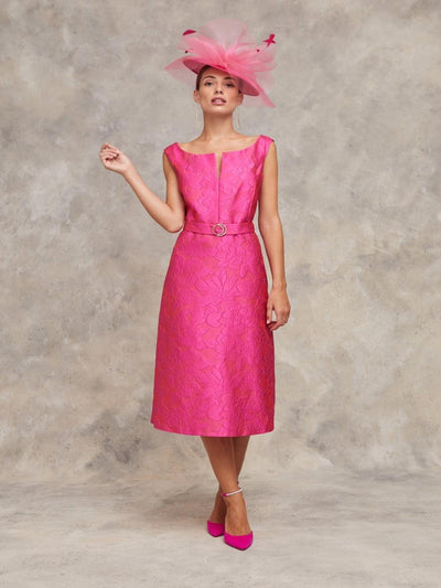 Luis Civit Dress #D832 - Pink-Mother of the bride- mother of the groom -Nicola Ross
