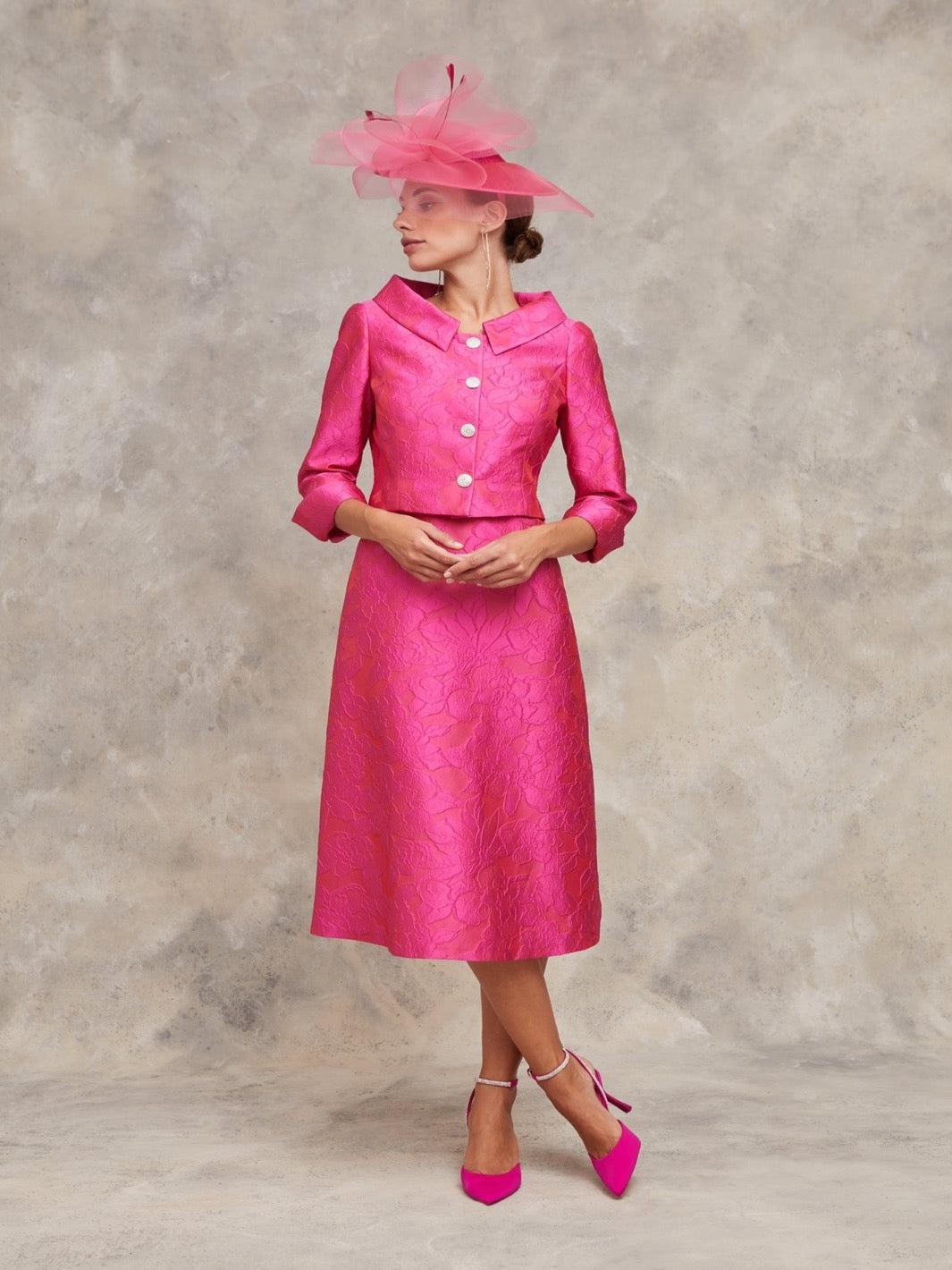 Luis Civit Jacket #X52 - Pink-Mother of the bride- mother of the groom -Nicola Ross