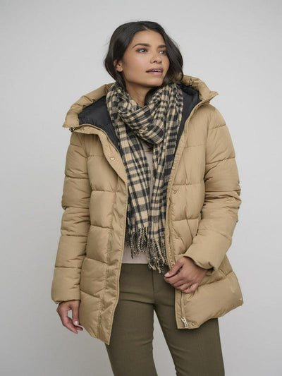Rino & Pelle Vitali Scarf - Black Checked-Nicola Ross