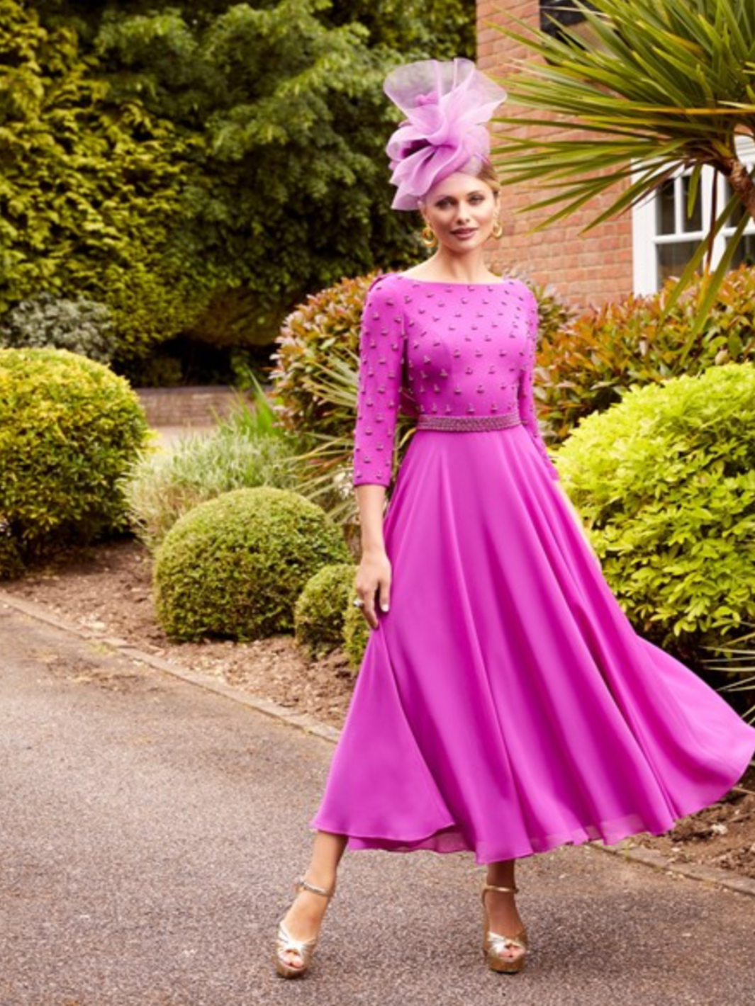 Veni Infantino 29825 - Magenta-Mother of the bride- mother of the groom -Nicola Ross