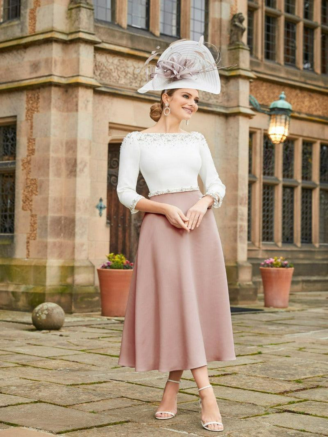 Veni Infantino 991930- Ivory/Vintage Rose-Mother of the bride- mother of the groom -Nicola Ross