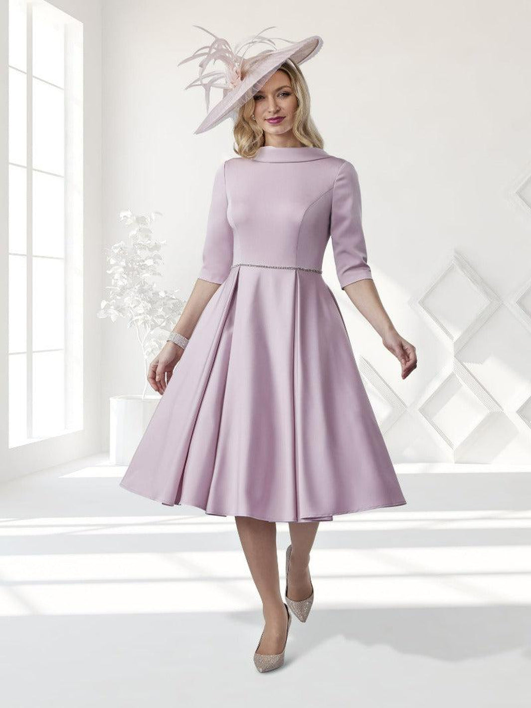 Veromia V08136 - Soft Pink-Mother of the bride- mother of the groom -Nicola Ross